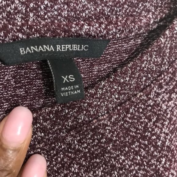 BANANA REPUBLIC Heather Knit Sleeveless Tank Top Size XS - Picture 6 of 7